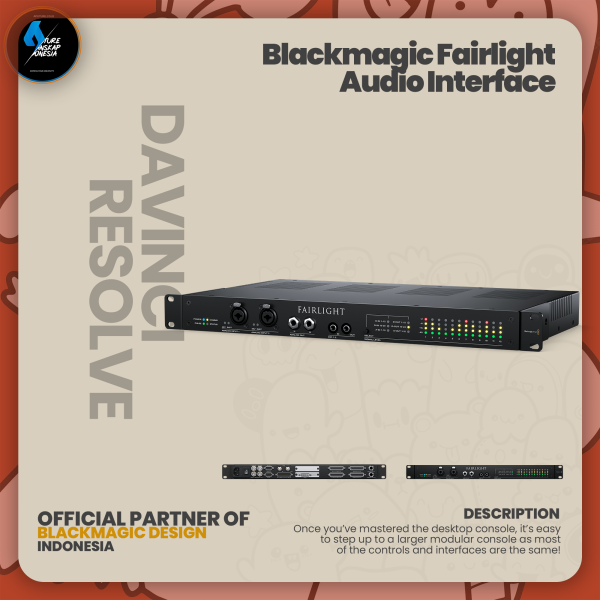Jual Blackmagic Design Fairlight Audio Interface Aputure Lanskap Indonesia