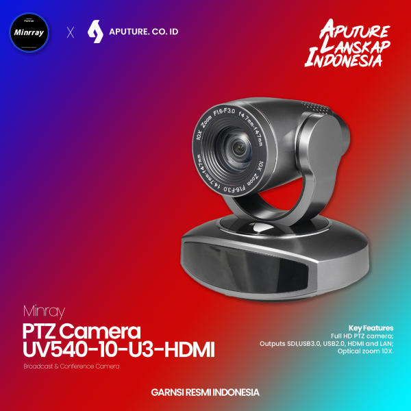 Minrray UV540-10-HDMI Series Full HD PTZ Camera